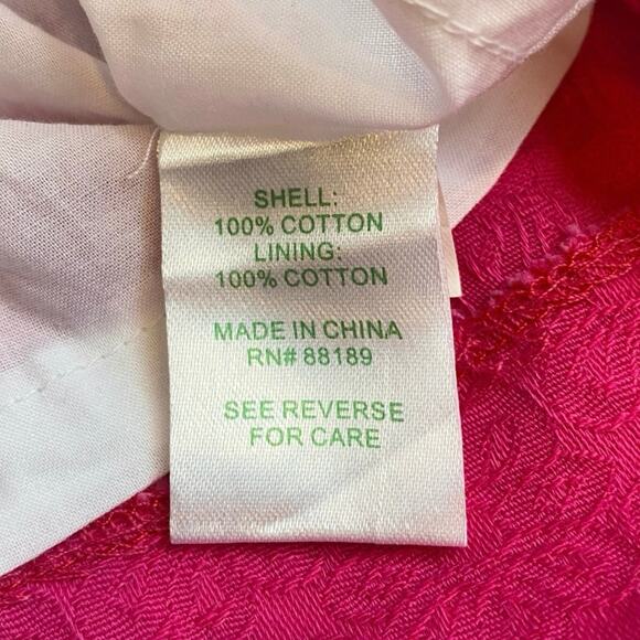 LILLY PULITZER Maybell Bustier Mini Dress Size‎ 2 Pink Strapless Peplum Resort - Picture 13 of 13